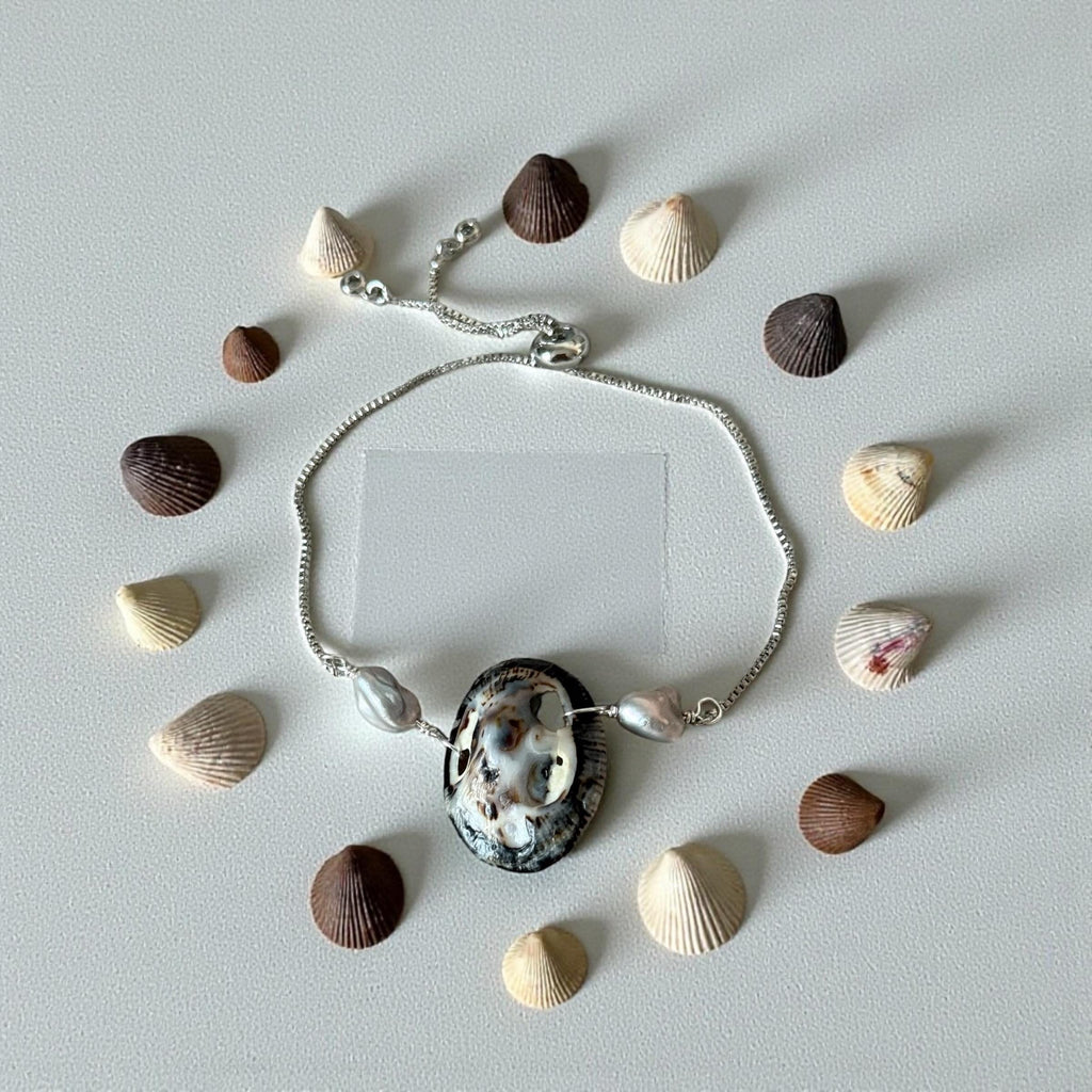 Cabo Relic Baroque Pearl Bolo Bracelet