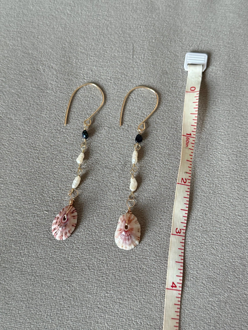 Cabo Tides Limpet Shell Drop Earrings