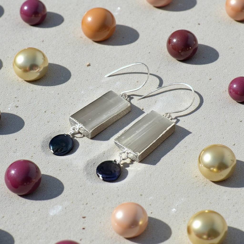 Midnight Halo Selenite Drops