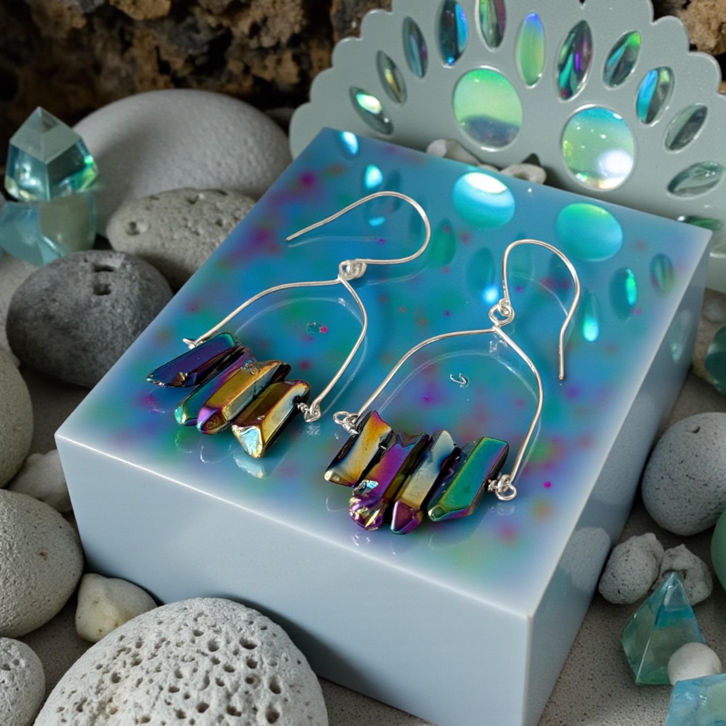 Prism Siren Quartz Drop Earrings