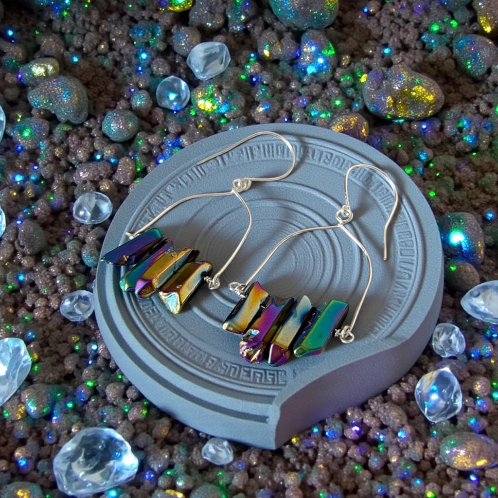 Prism Siren Quartz Drop Earrings