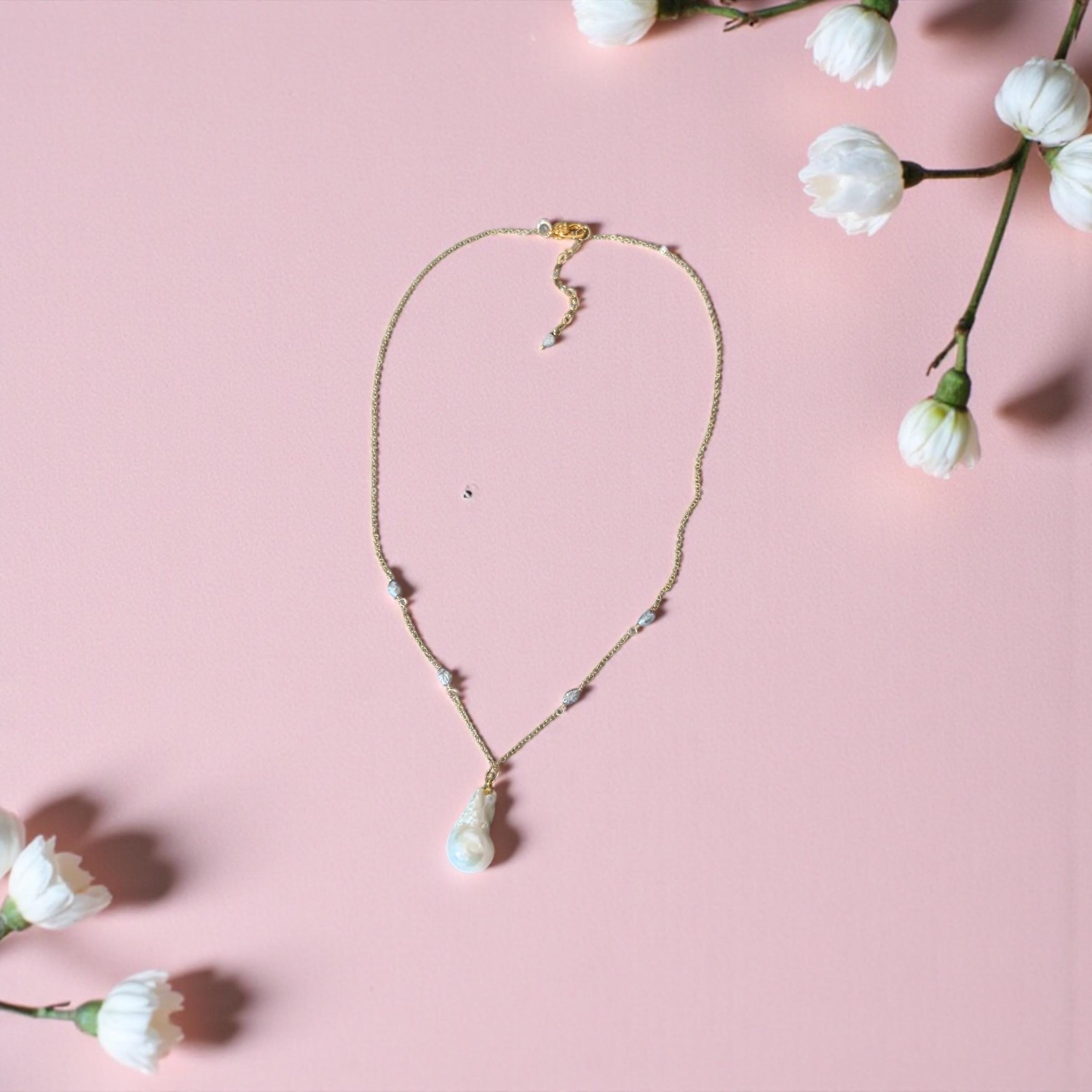 Tidal Muse Baroque Pearl Necklace