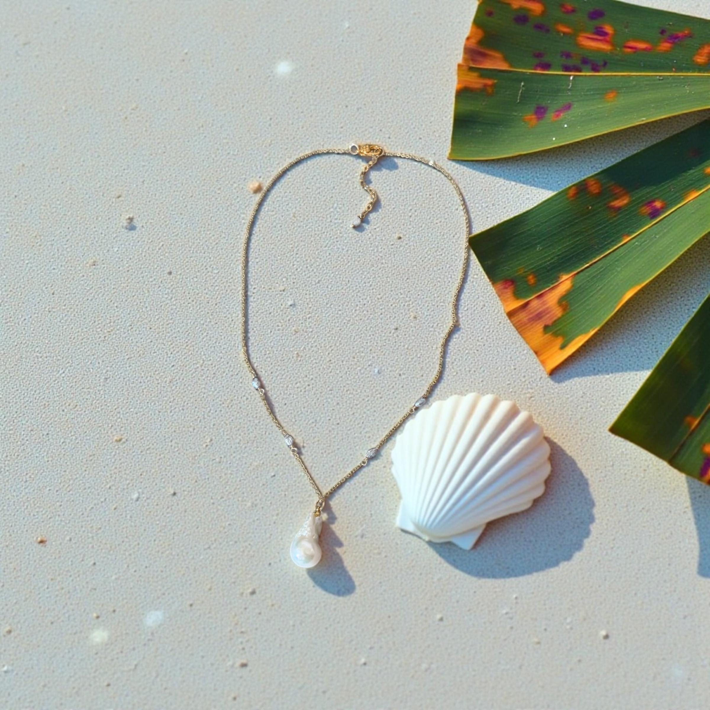 Tidal Muse Baroque Pearl Necklace