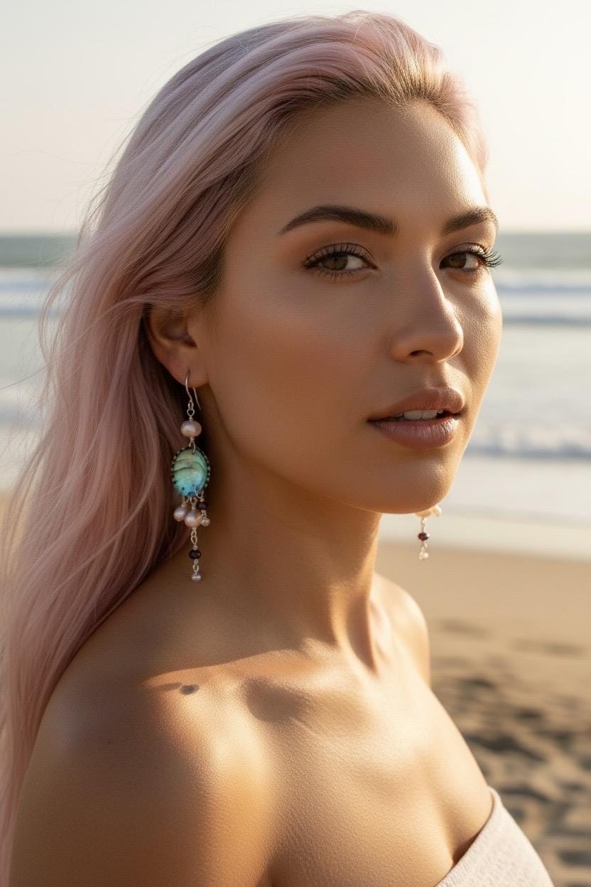 Ocean Alchemy Drop Earrings