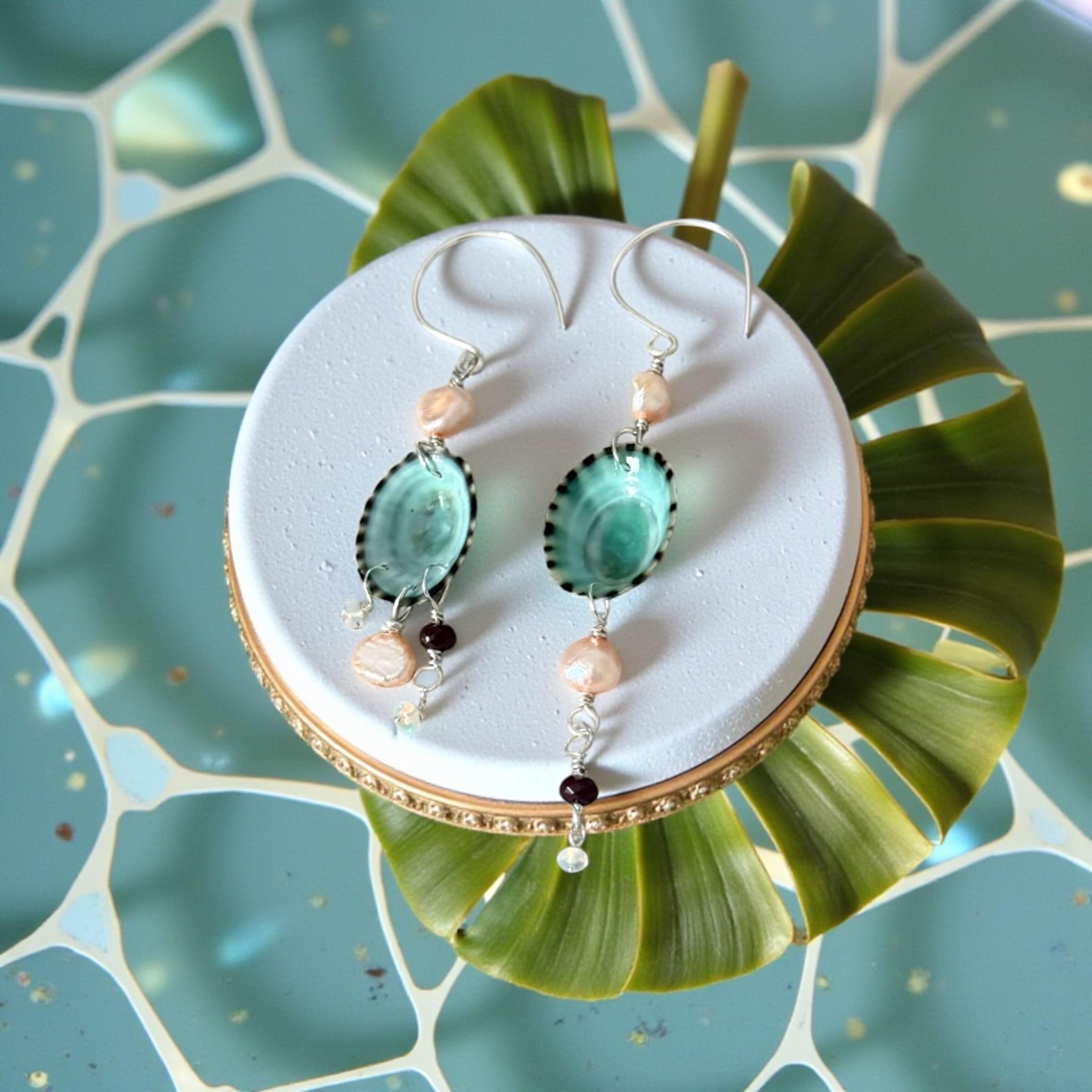Ocean Alchemy Drop Earrings