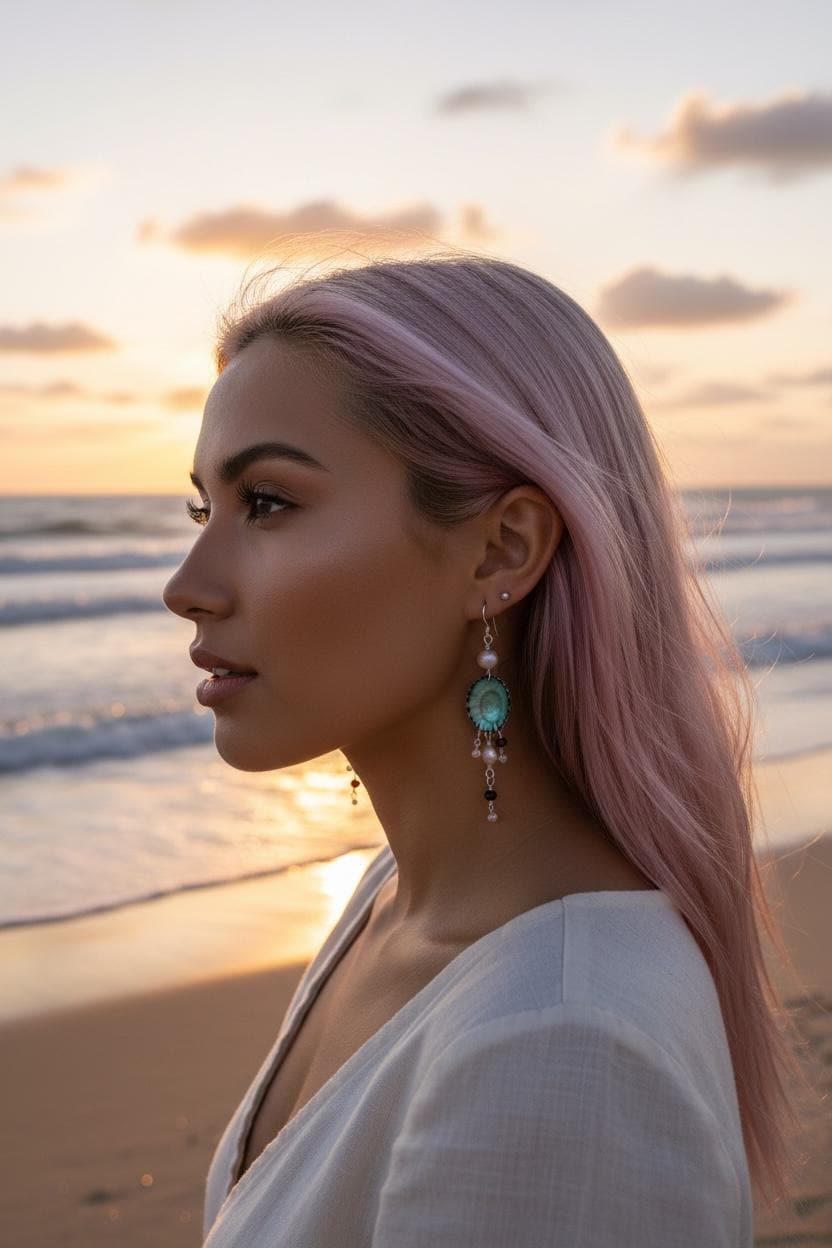 Ocean Alchemy Drop Earrings