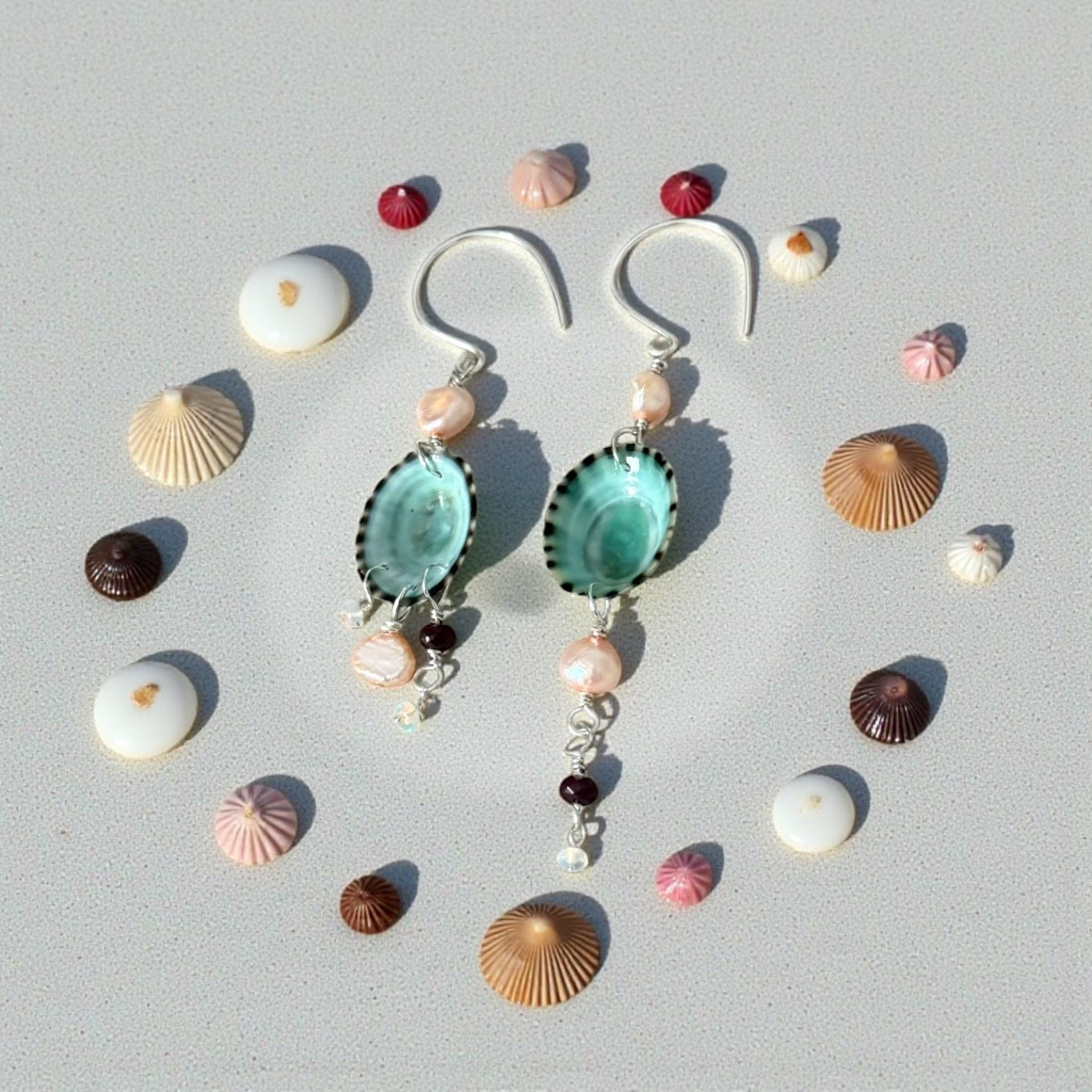Ocean Alchemy Drop Earrings
