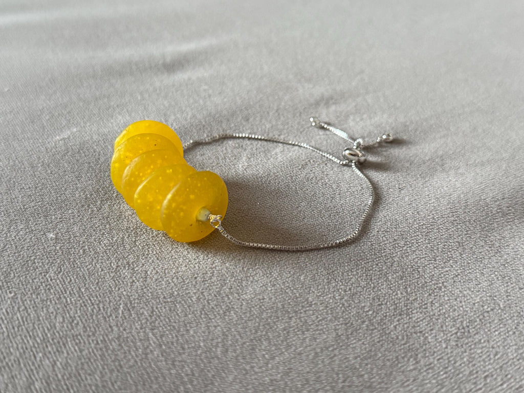 Sunwashed Glass Muse Bolo Bracelet