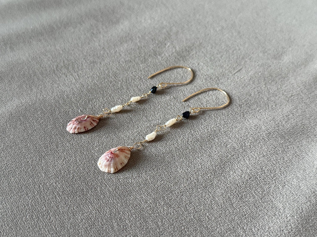 Cabo Tides Limpet Shell Drop Earrings