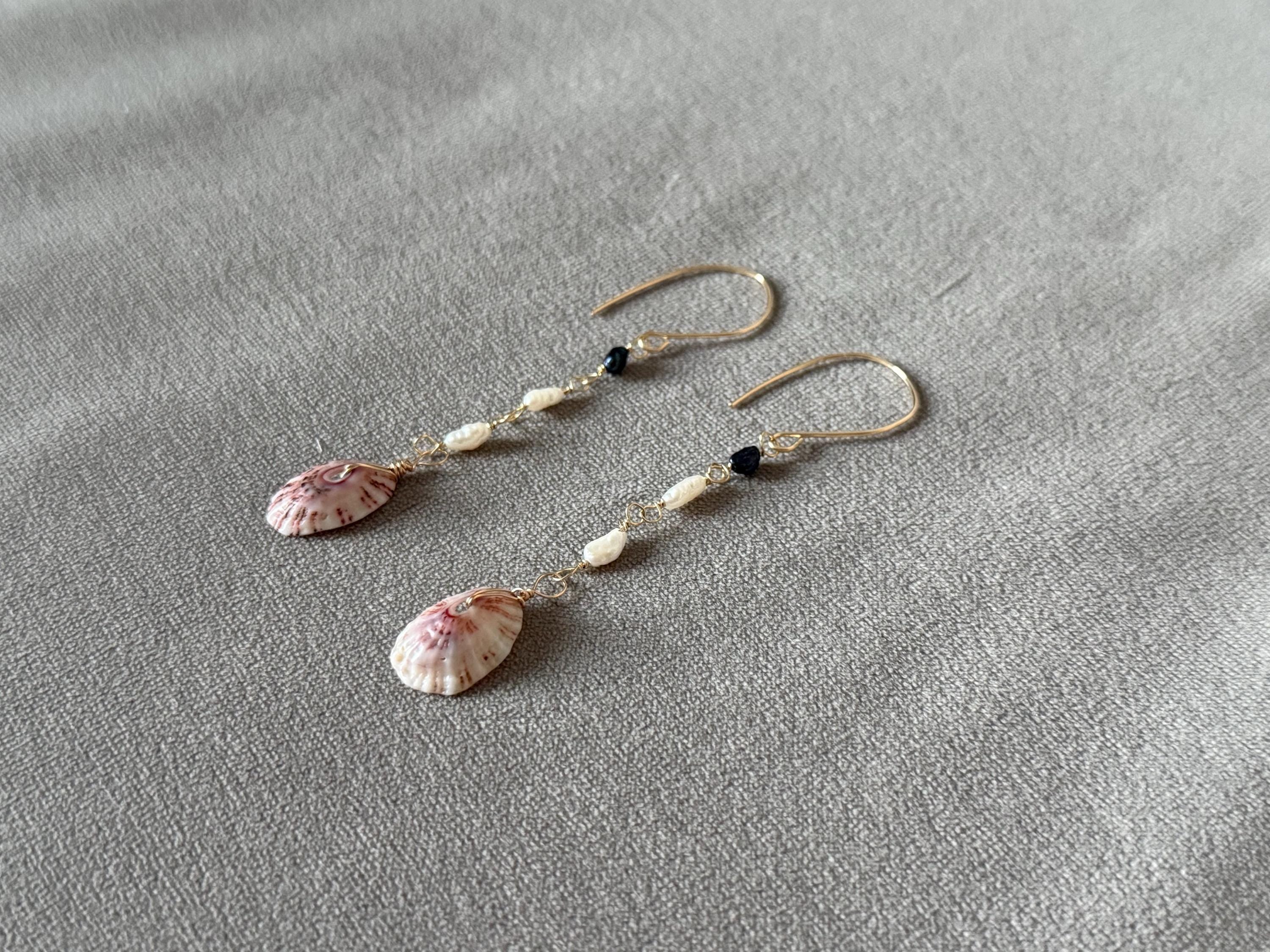 Cabo Tides Limpet Shell Drop Earrings