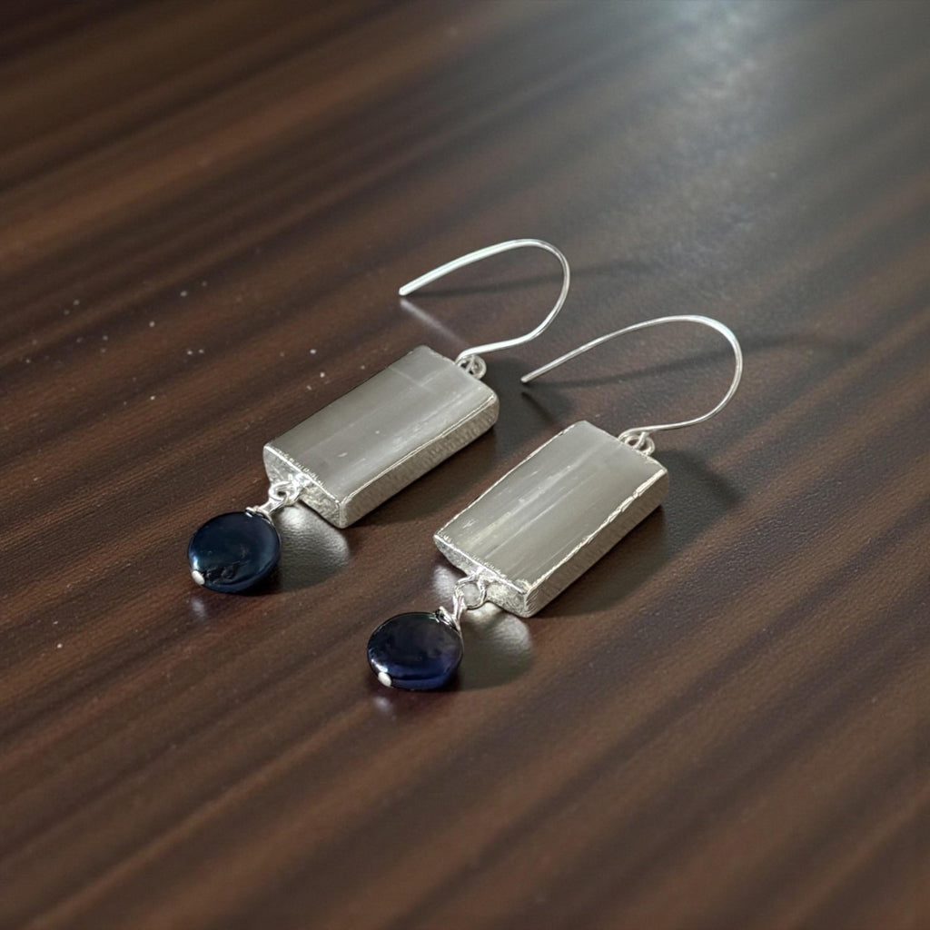 Midnight Halo Selenite Drops