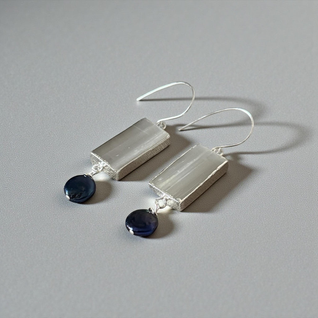 Midnight Halo Selenite Drops