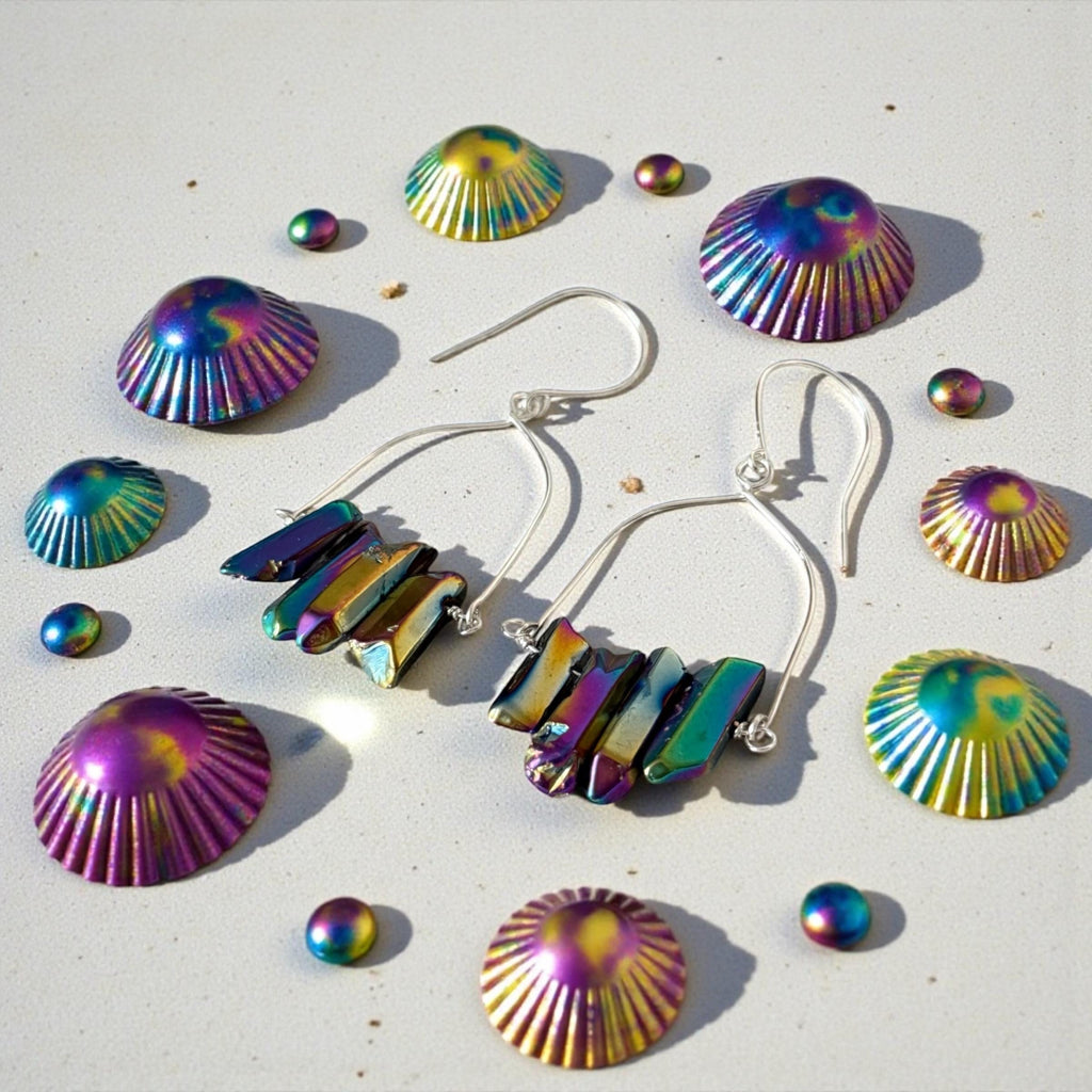 Prism Siren Quartz Drop Earrings