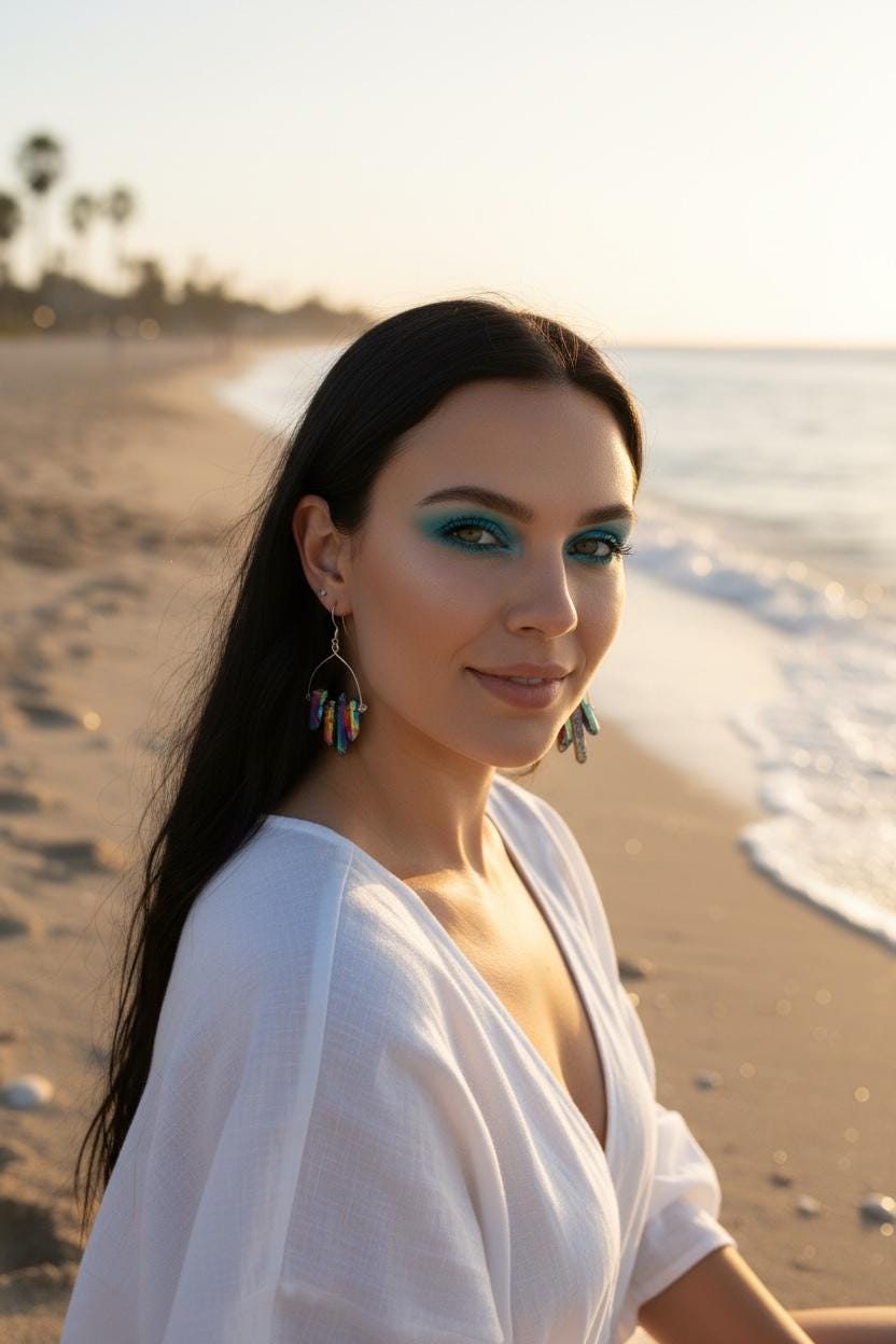 Prism Siren Quartz Drop Earrings