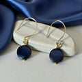 Midnight Current Pearl Earrings