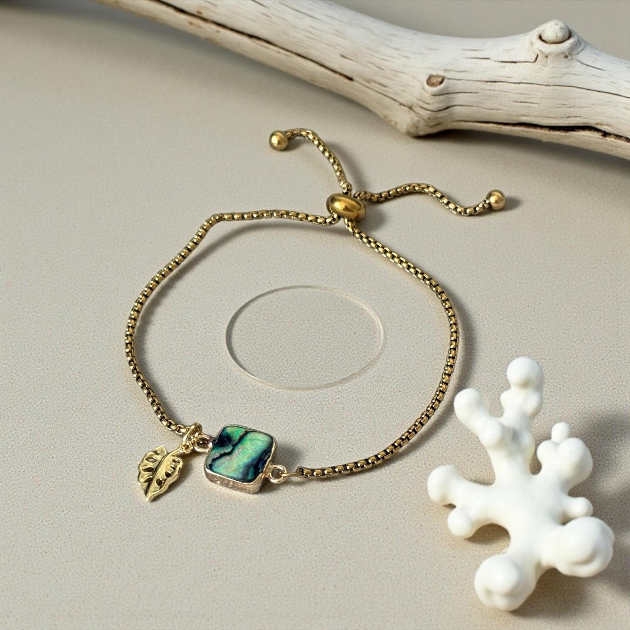Tide Abalone Charm Bracelet
