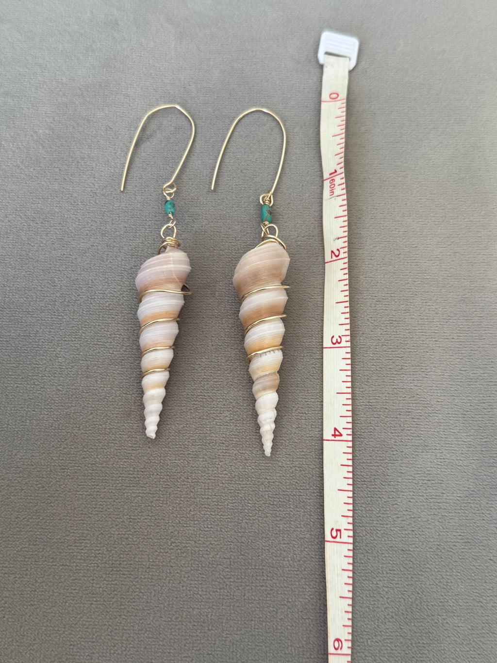 Hawaiian Pacific Siren Spiral Earrings