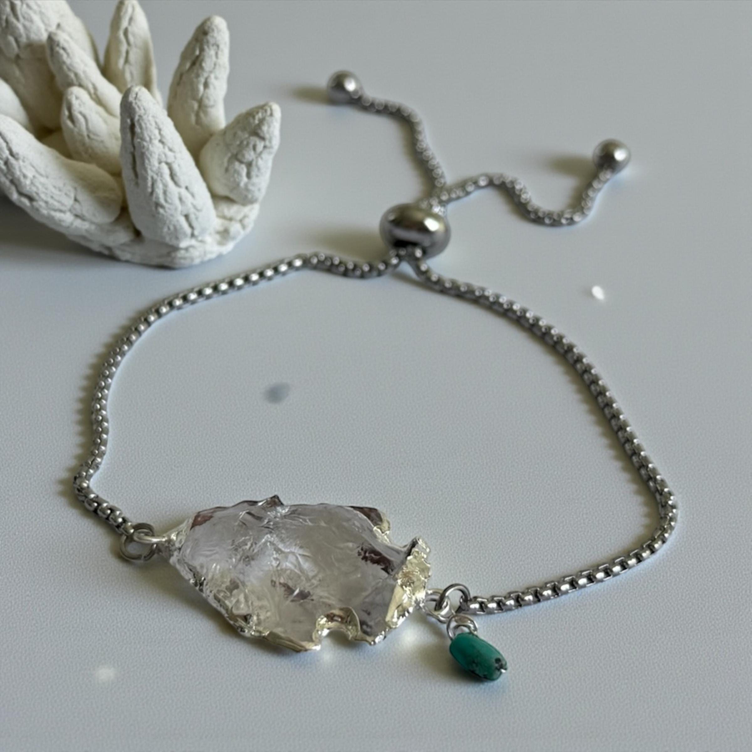 Tide Relic Quartz Bolo Bracelet