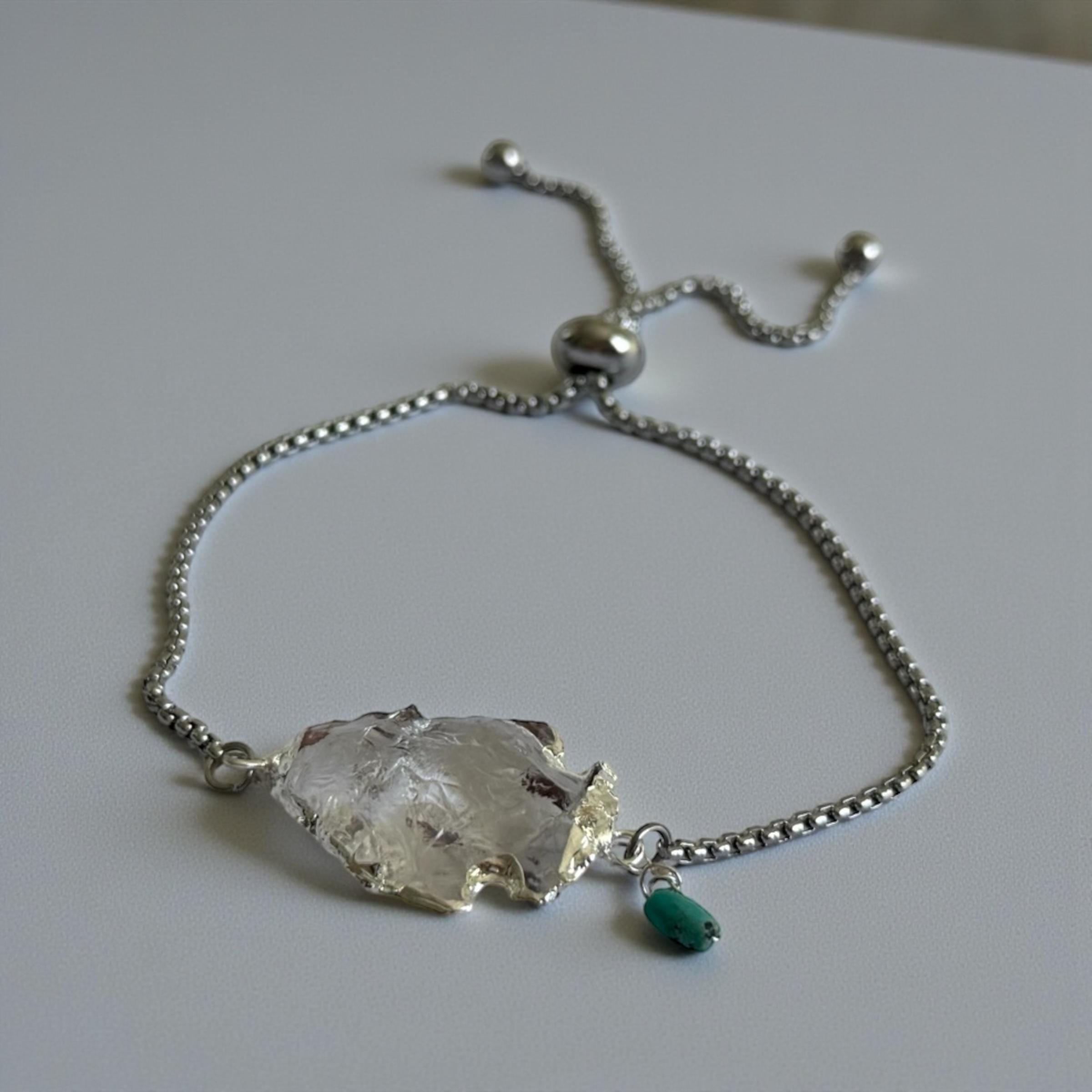 Tide Relic Quartz Bolo Bracelet