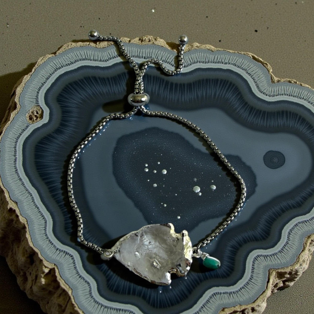 Tide Relic Quartz Bolo Bracelet