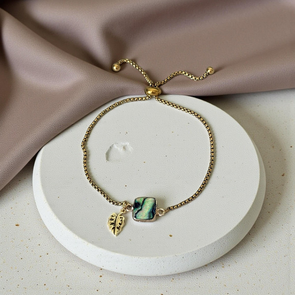 Tide Abalone Charm Bracelet