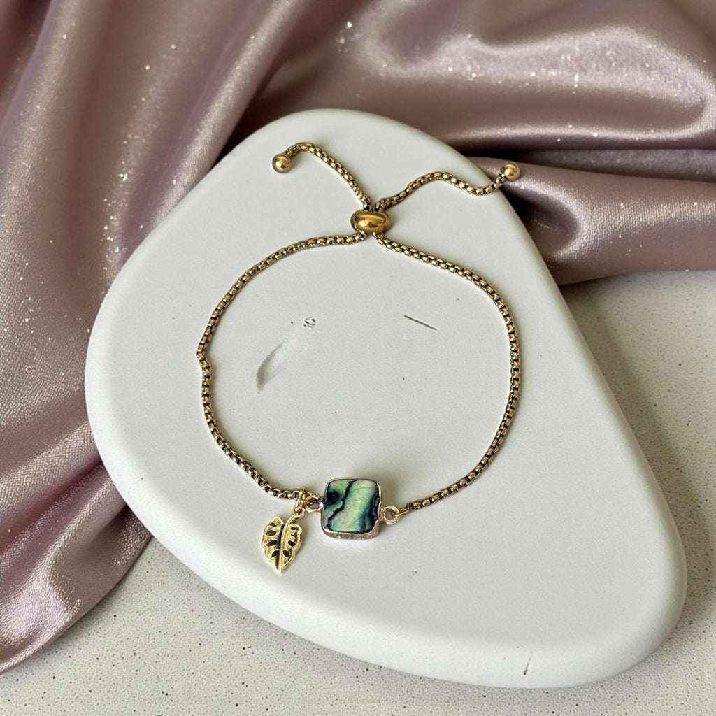 Tide Abalone Charm Bracelet