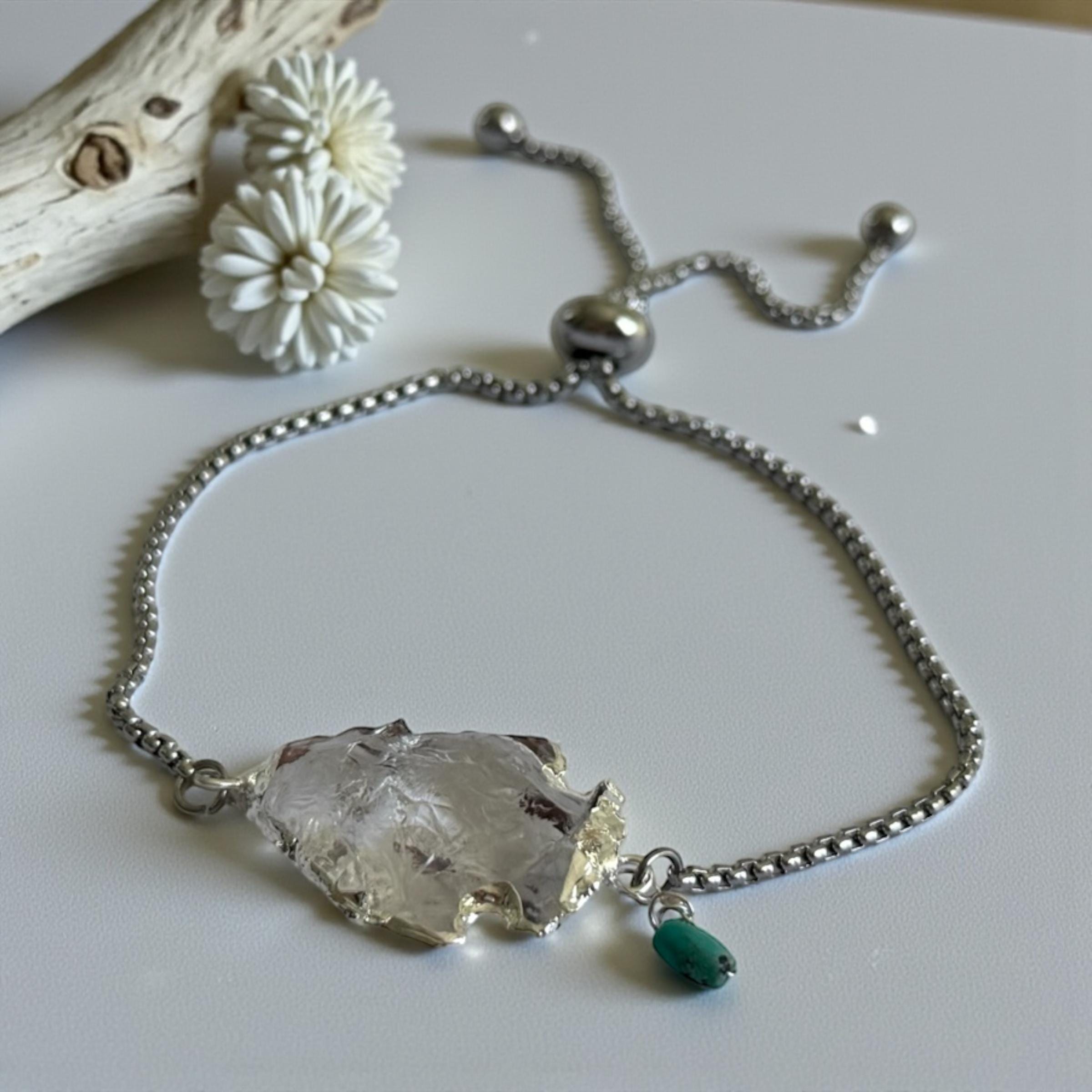 Tide Relic Quartz Bolo Bracelet