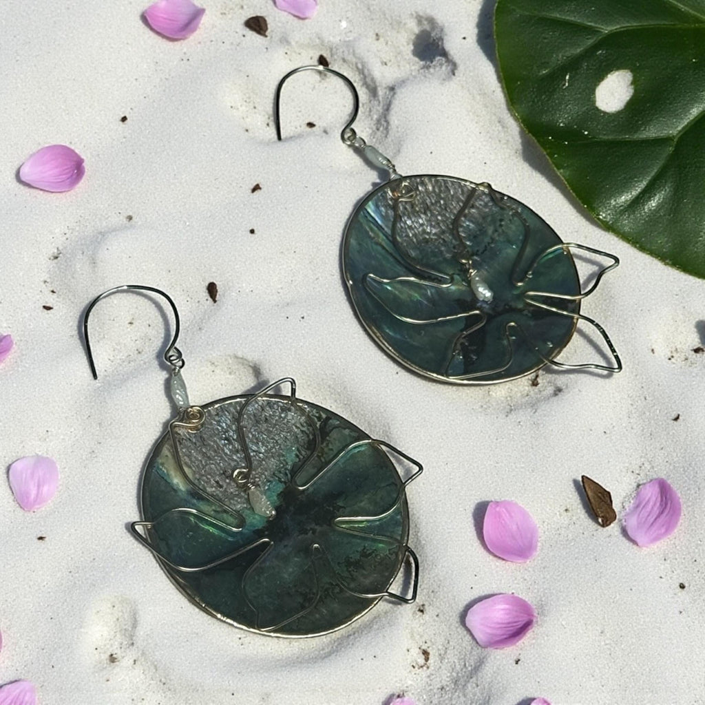 Emerald Tide Muse Earrings