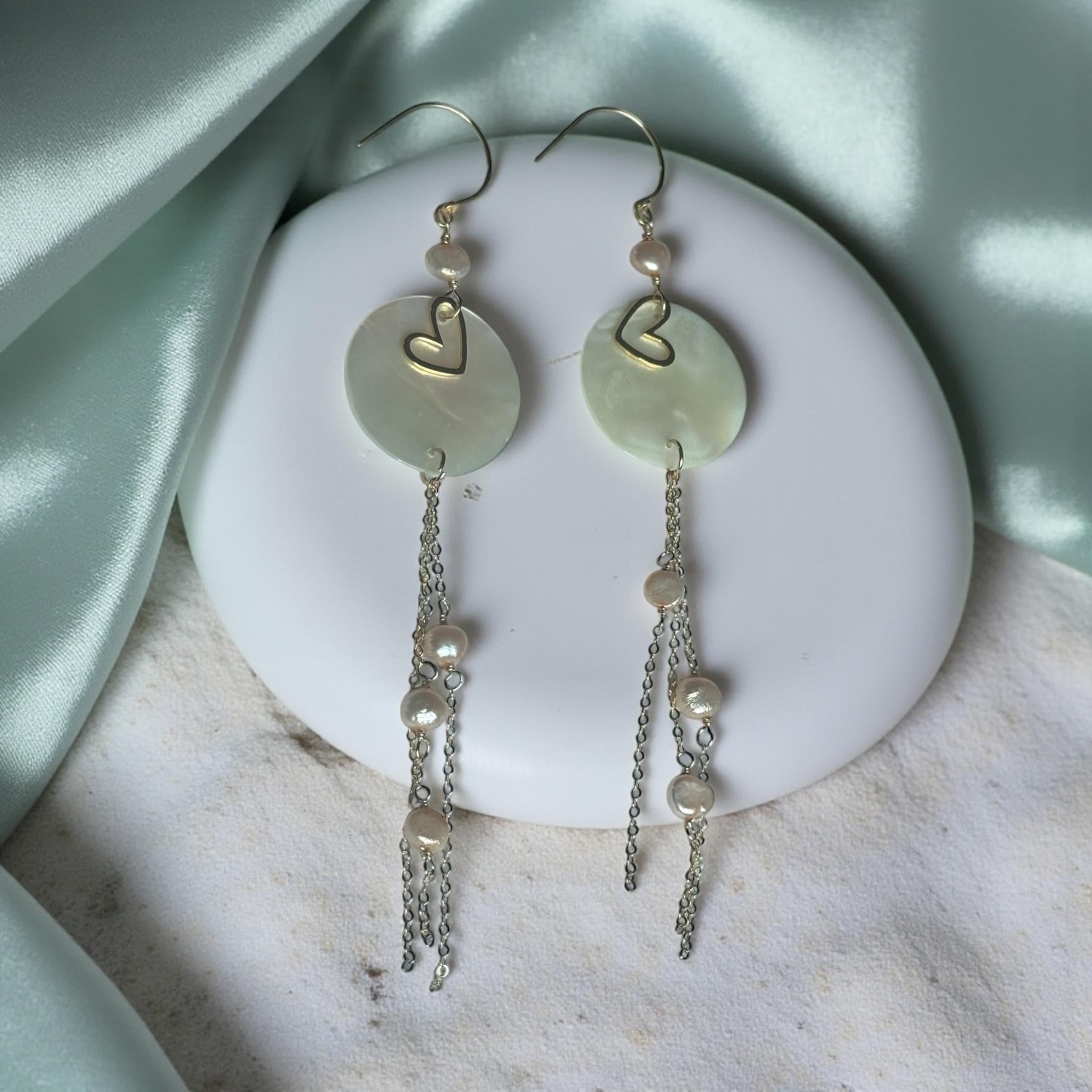 Coastal Couture - Cascade Pearl Earrings
