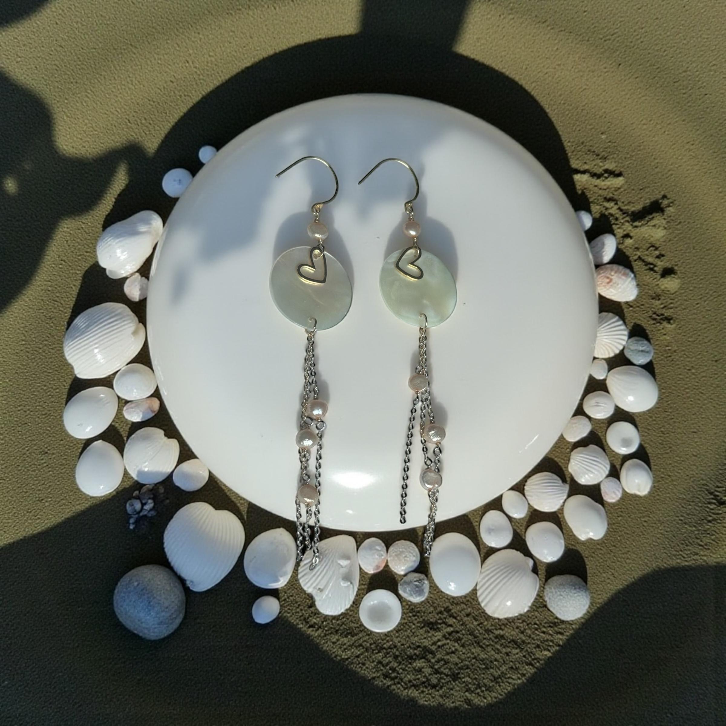 Coastal Couture - Cascade Pearl Earrings