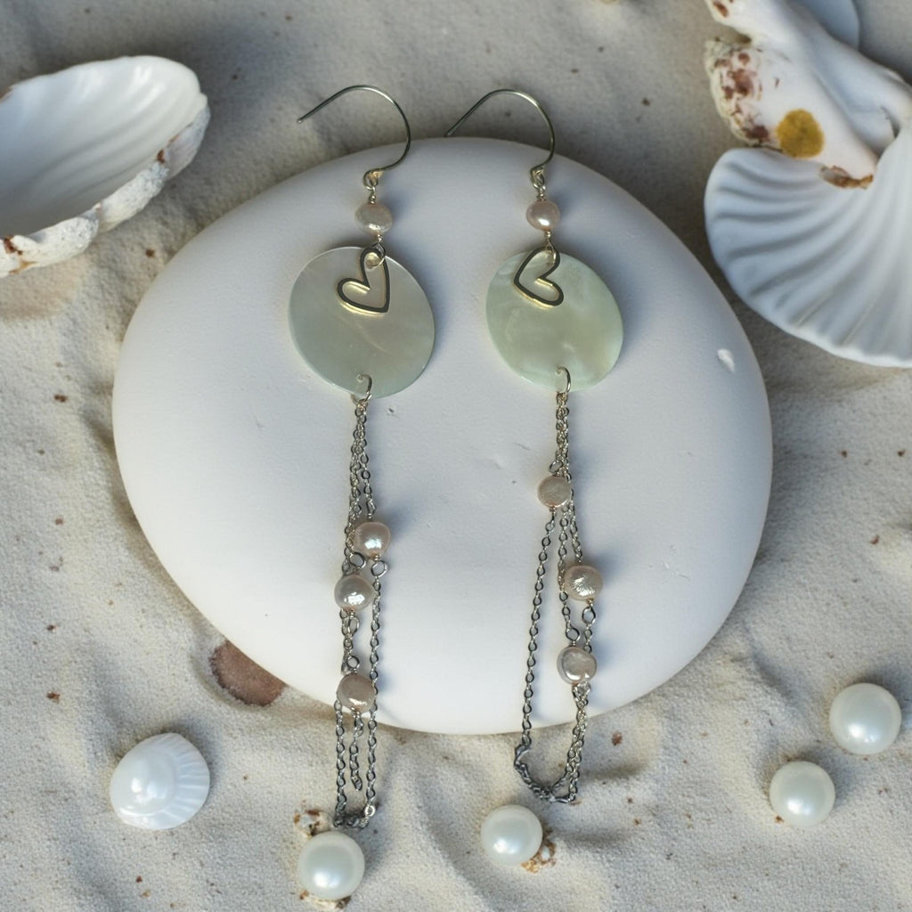 Coastal Couture - Cascade Pearl Earrings