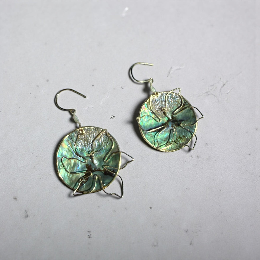 Emerald Tide Muse Earrings