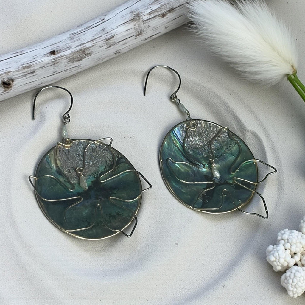 Emerald Tide Muse Earrings