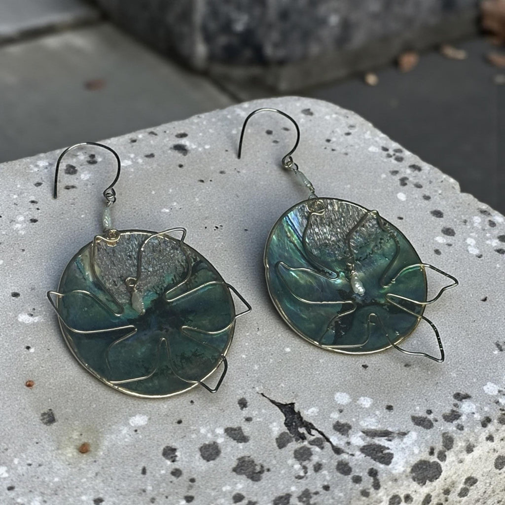 Emerald Tide Muse Earrings