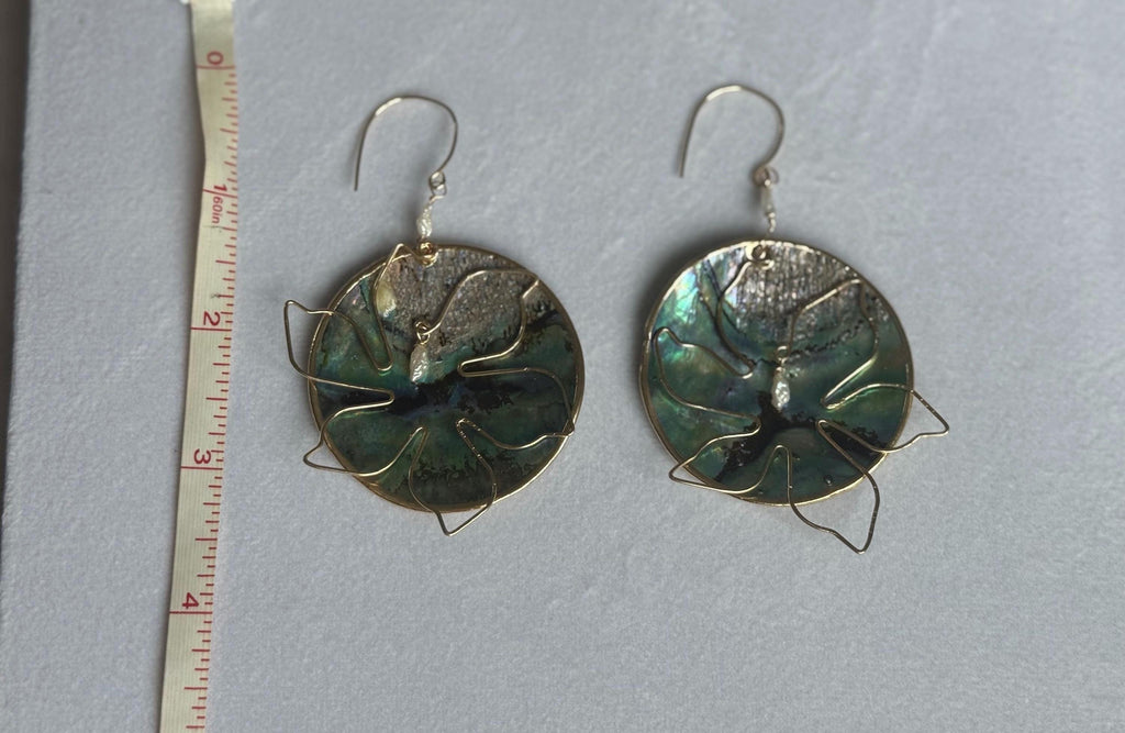 Emerald Tide Muse Earrings