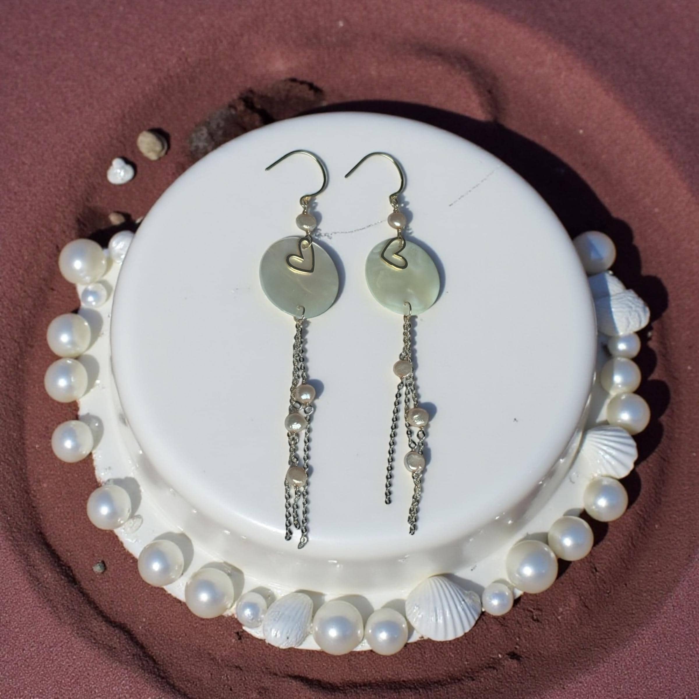 Coastal Couture - Cascade Pearl Earrings
