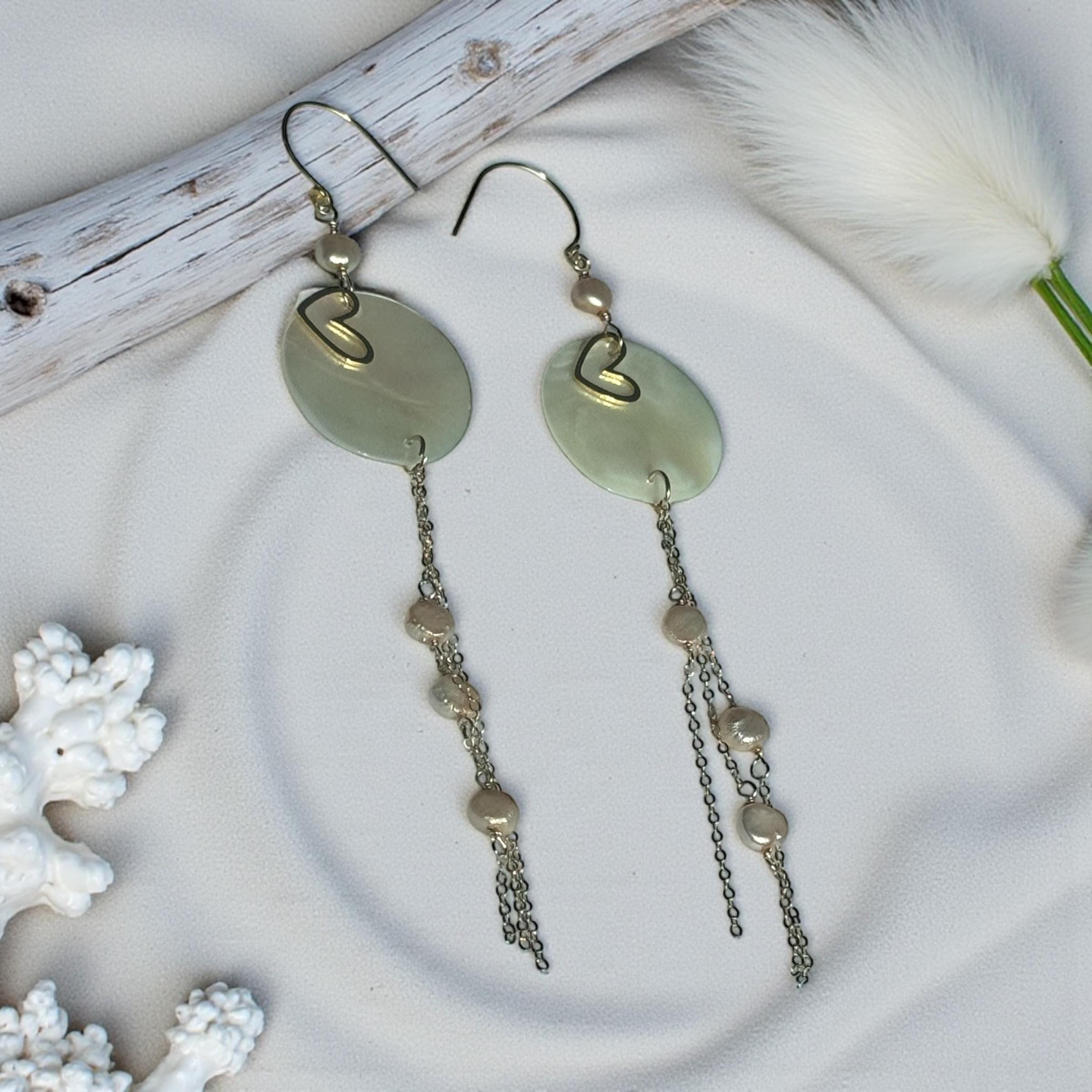 Coastal Couture - Cascade Pearl Earrings