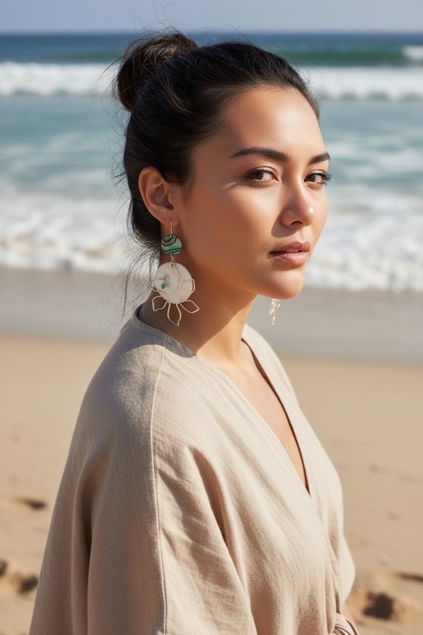 Coastal Couture - Reef Bloom Earrings