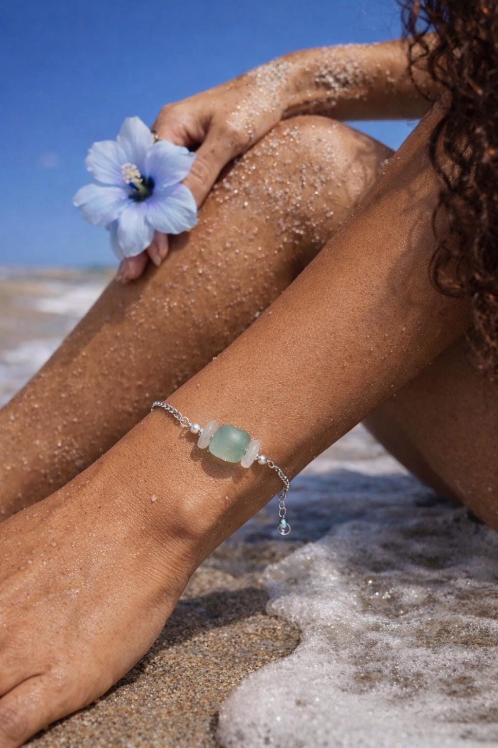 Ocean Core Slider Bolo Bracelet — Tidal Minimal Luxe