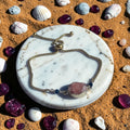 Blush Ember Druzy Bolo Slider Bracelet