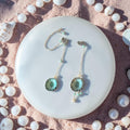 Seafoam Siren Asymmetry Earrings