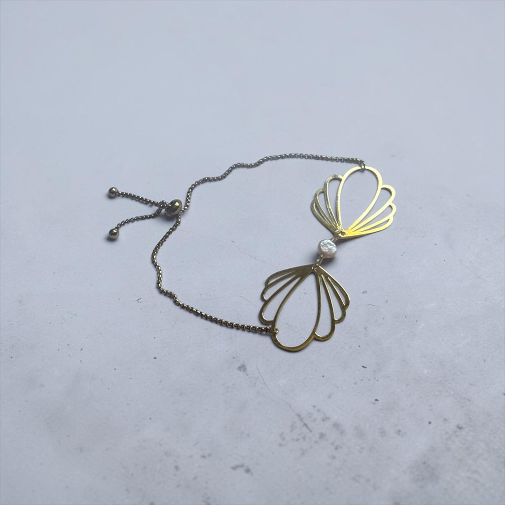 Golden Wings Bolo Bracelet