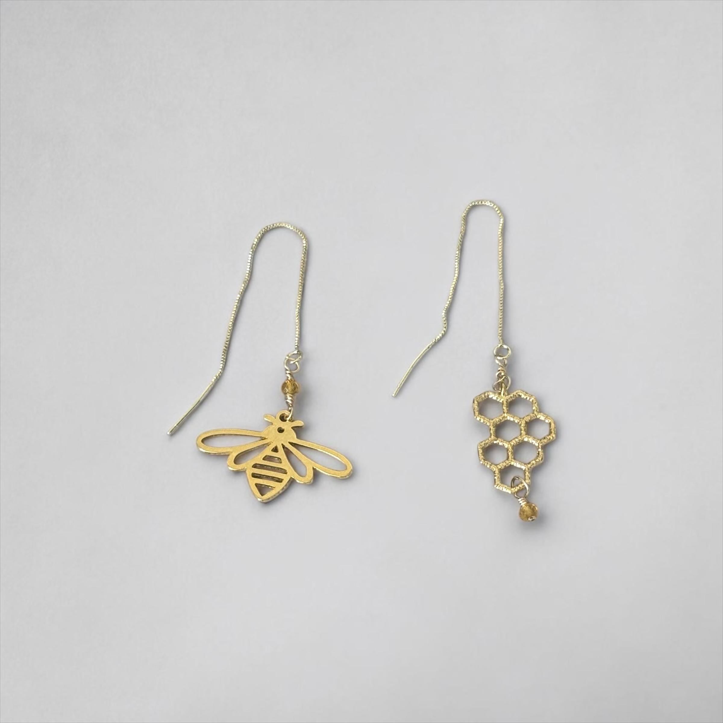Queen’s Nectar Threader Earrings