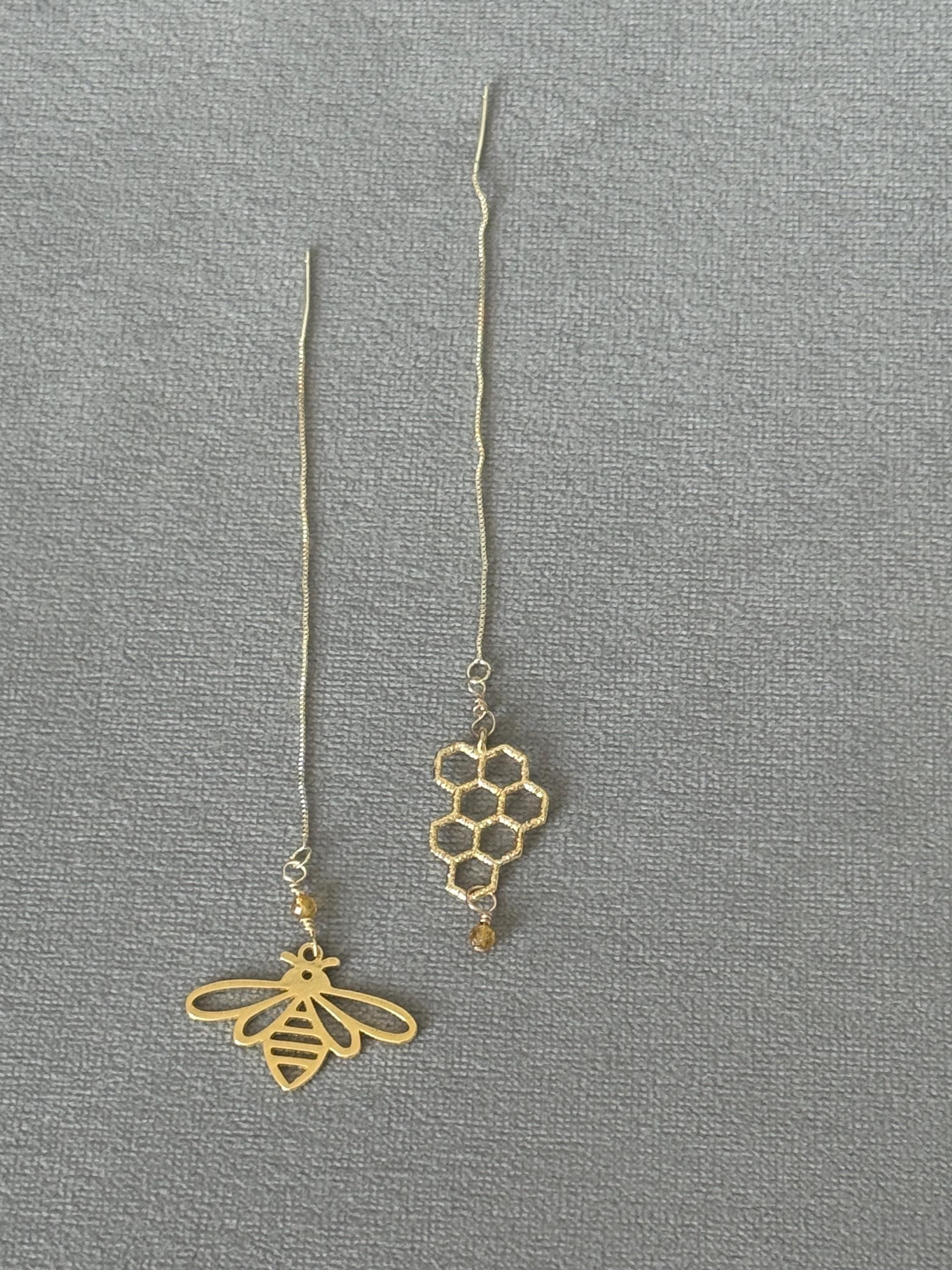 Queen’s Nectar Threader Earrings