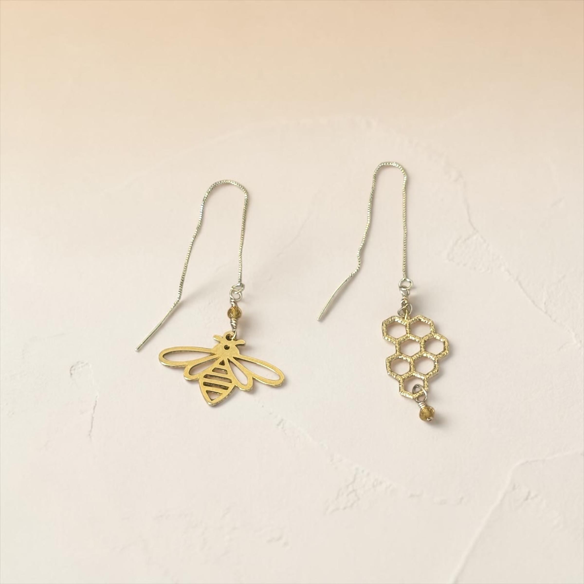 Queen’s Nectar Threader Earrings