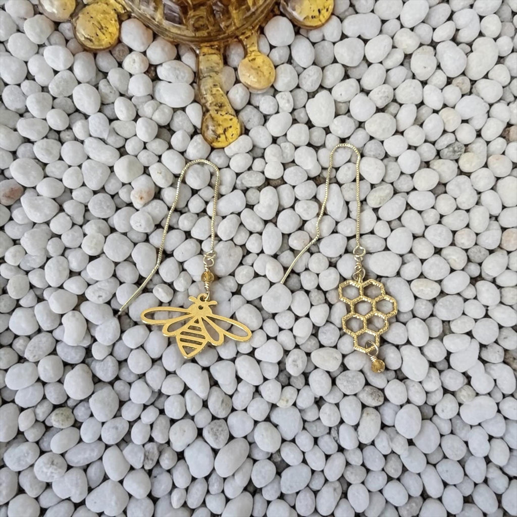 Queen’s Nectar Threader Earrings