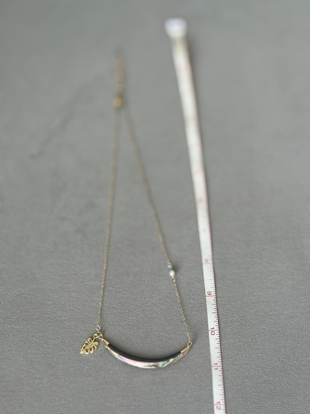 Siren Arc Abalone Necklace