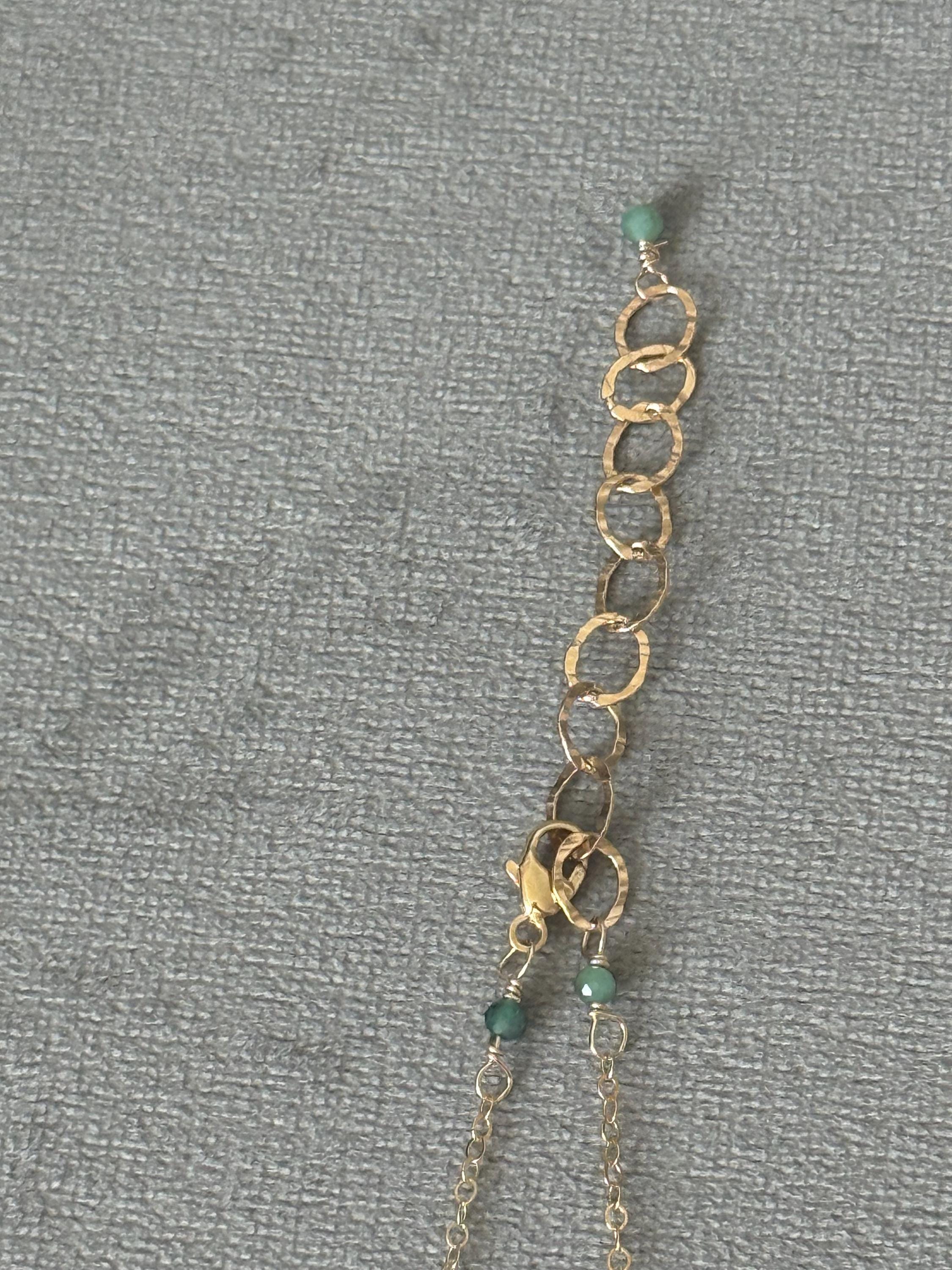 Siren Arc Abalone Necklace