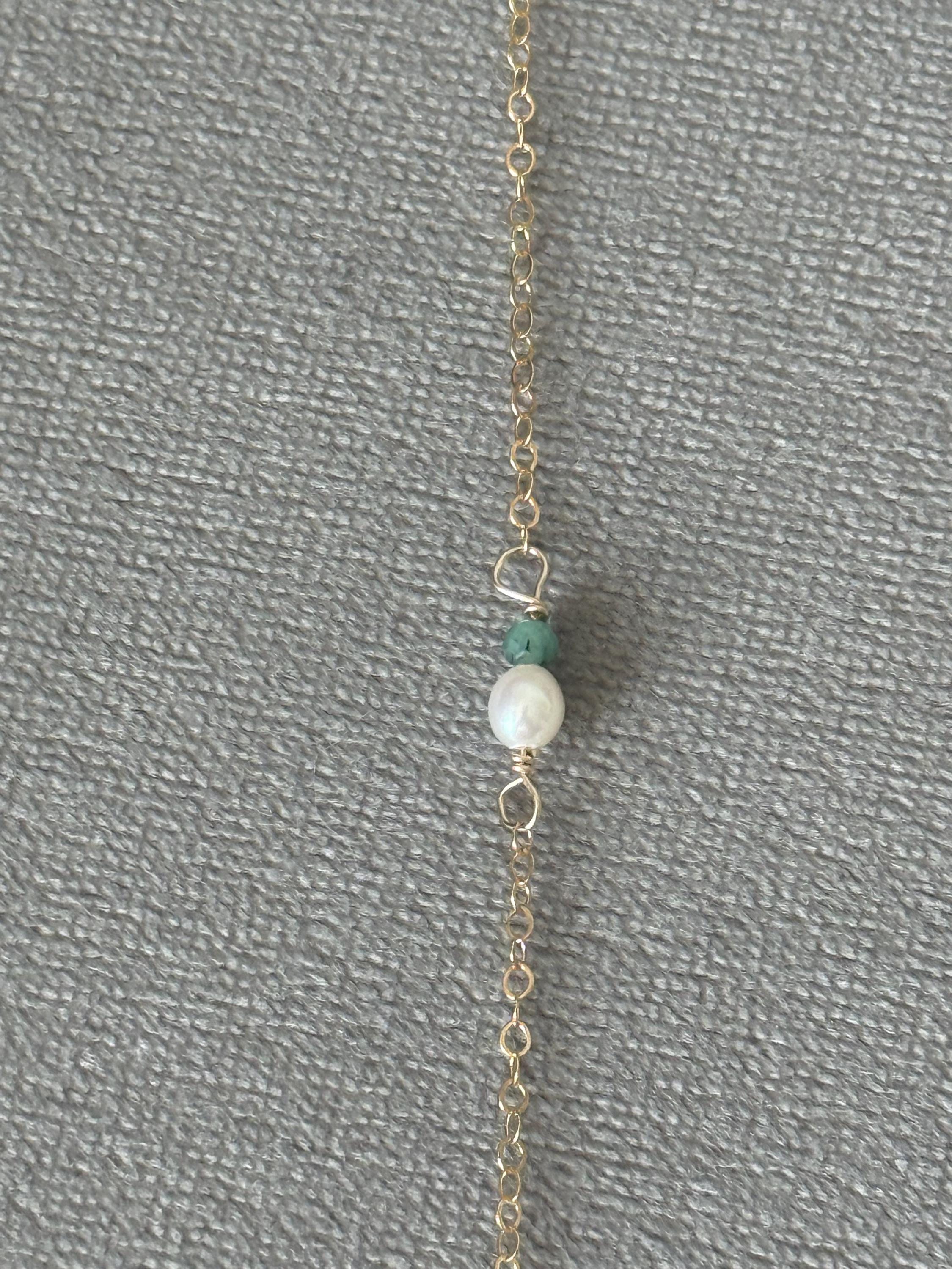 Siren Arc Abalone Necklace
