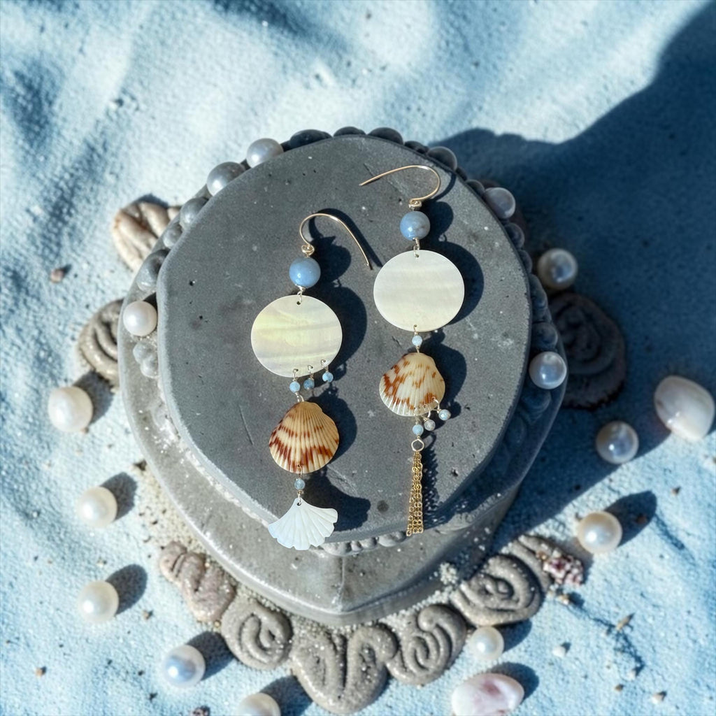 Seaswept Heiress Drop Earrings